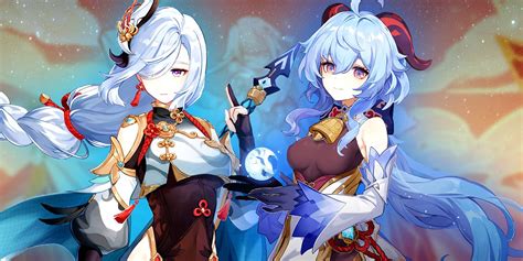 shenhe and ganyu skin|All New Skins For Shenhe, Ganyu, Xingqiu